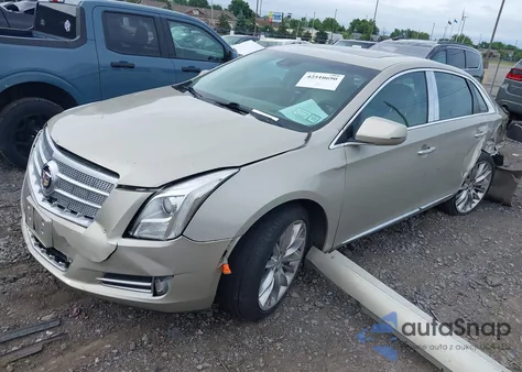 2013 Cadillac Xts Platinum из США, поврежденный, VIN 2G61U5S38D9139577